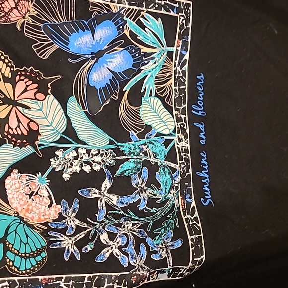 Shein curve tee.  2 for $10 - Picture 2 of 4